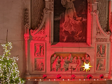 Weihnachtskerzenkonzert Tausend Sterne sind ein Dom