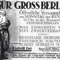 Hommage aus Anlass von 100 Jahre Groß-Berlin